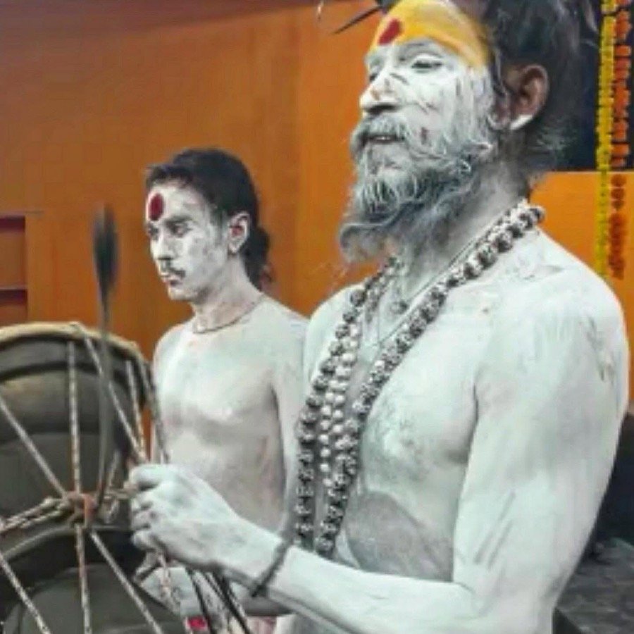 Dakota and Bhavani Baba together